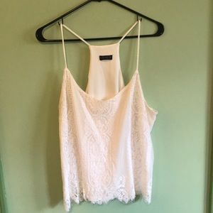 Lace Detail Halter Top